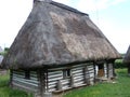 Traditional house in the area of Ã¢â¬â¹Ã¢â¬â¹Maramures, Romania. Royalty Free Stock Photo